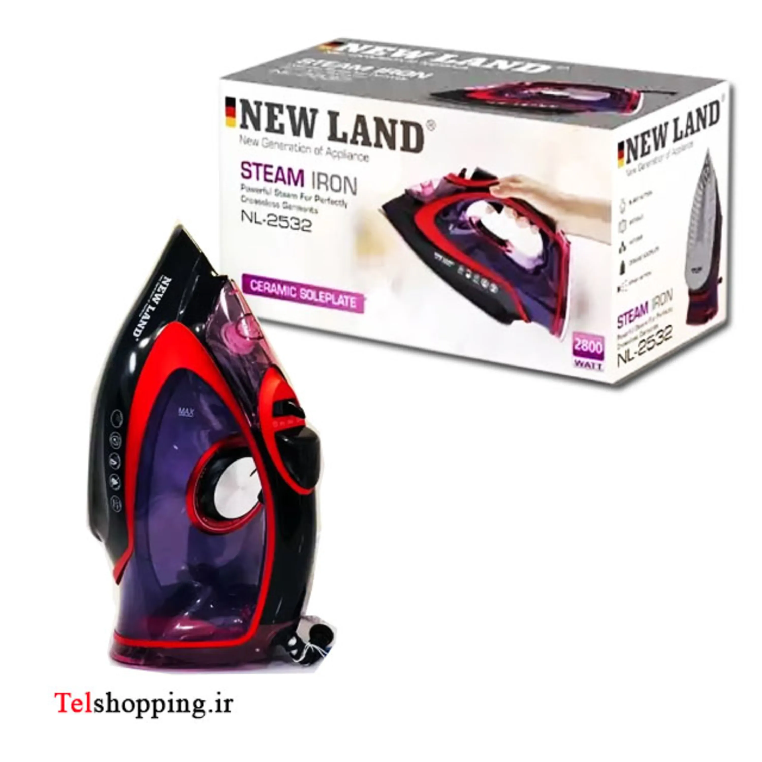 اتو بخار نیولند مدل 2532